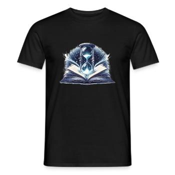 L’apprentissage est un voyage, pas un destin. - T-shirt homme - noir - Devant - AI Model Male 178 light (178cm)