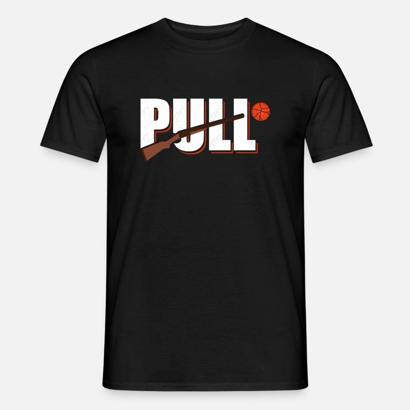 Pull Skeet Tir - T-shirt homme - noir