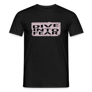 quote bungee jumping safety bungee jumping - Männer T-Shirt - Schwarz - Vorne - AI Model Male 178 light (178cm)