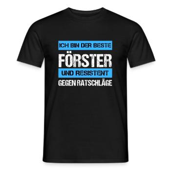 Resistant Forester - Men's T-Shirt - black - Front - AI Model Male 178 light (178cm)