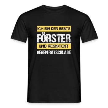 Resistant Forester - Men's T-Shirt - black - Front - AI Model Male 178 light (178cm)