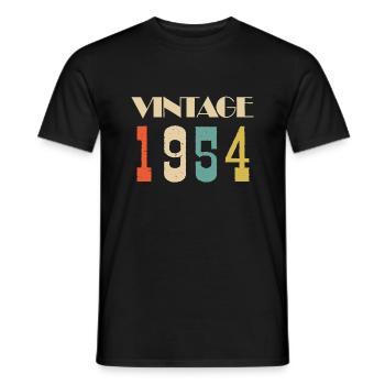1993 Vintage Édition limitée Cadeau - T-shirt homme - noir - Devant - AI Model Male 178 light (178cm)