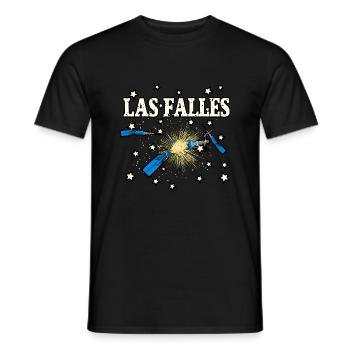 Falles Truenos - Men's T-Shirt - black - Front - AI Model Male 178 light (178cm)