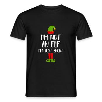 I'm not short at eleven - Men's T-Shirt - black - Front - AI Model Male 178 light (178cm)