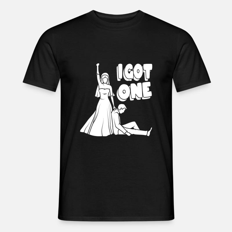 Junggesellinnenabschied JGA - Männer T-Shirt - Schwarz
