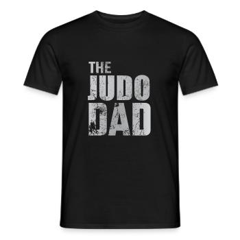 Judo Vater Papa Spruch Kampfsport Japan Geschenk - Männer T-Shirt - Schwarz - Vorne - AI Model Male 178 light (178cm)