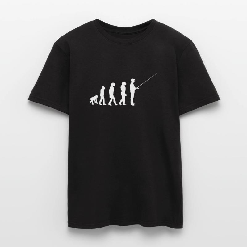 évolution pêche T-shirt homme