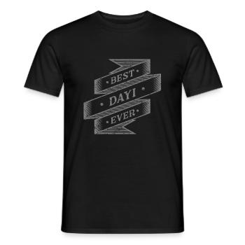 best dayı ever - Männer T-Shirt - Schwarz - Vorne - AI Model Male 178 light (178cm)