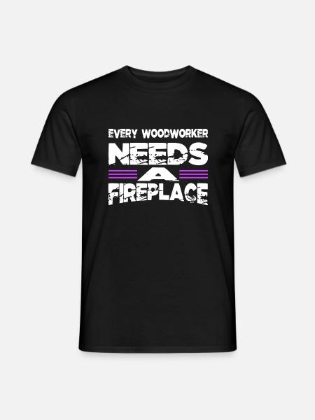 carpenter tshirts gift idea - Men's T-Shirt - black