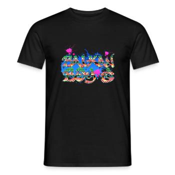 Balkan Junge Exyu Rock Bosnien Kroatien Serbien - Männer T-Shirt - Schwarz - Vorne - AI Model Male 178 light (178cm)