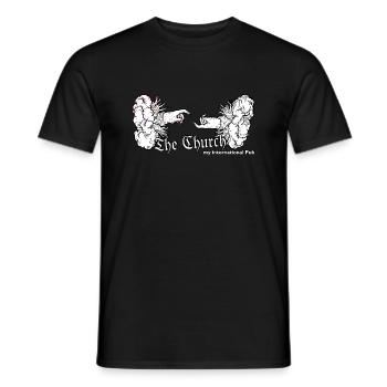 The Church - my intenational Pub - Männer T-Shirt - Schwarz - Vorne - AI Model Male 178 light (178cm)