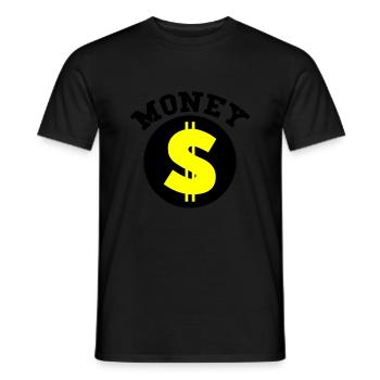 Argent - T-shirt homme - noir - Devant - AI Model Male 178 light (178cm)