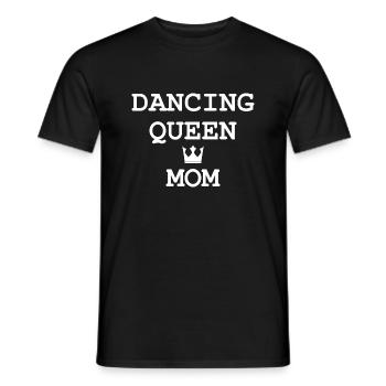 Danse Danse Musique - T-shirt homme - noir - Devant - AI Model Male 178 light (178cm)