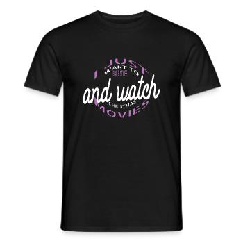 bake animal bakers motto birthday present idea - Männer T-Shirt - Schwarz - Vorne - AI Model Male 178 light (178cm)