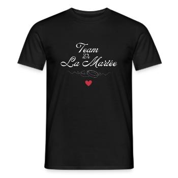 Braut Team - Braut Team - Männer T-Shirt - Schwarz - Vorne - AI Model Male 178 light (178cm)