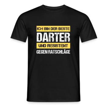 Resistant Darter - Men's T-Shirt - black - Front - AI Model Male 178 light (178cm)