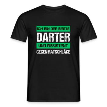 Resistant Darter - Men's T-Shirt - black - Front - AI Model Male 178 light (178cm)