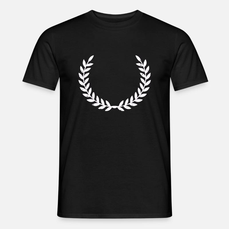 kranz - Männer T-Shirt - Schwarz