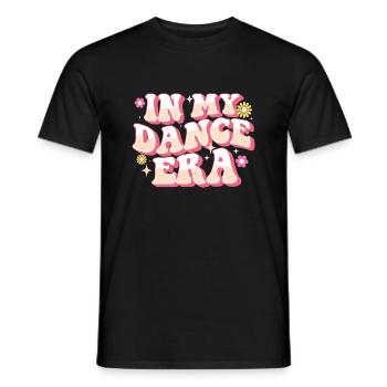 Citation inspirante du danseur de l’époque de la danse - T-shirt homme - noir - Devant - AI Model Male 178 light (178cm)
