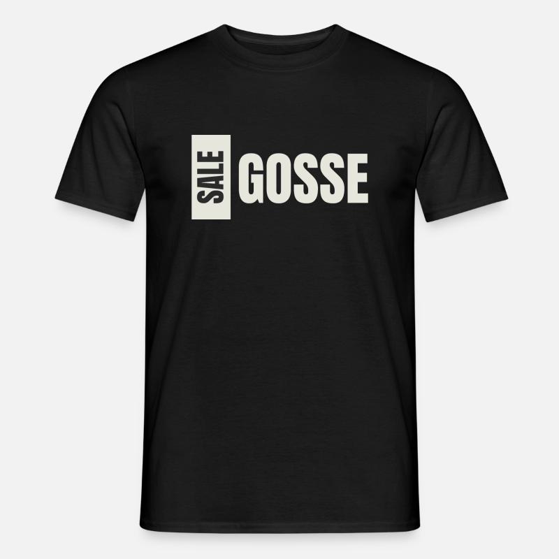 Schmutziges Kind - Männer T-Shirt - Schwarz