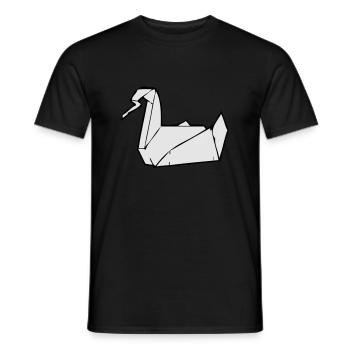 PRISON BREAK Kranich - Männer T-Shirt - Schwarz - Vorne - AI Model Male 178 light (178cm)