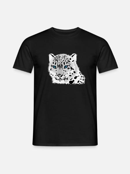 POLAR TIGER - Männer T-Shirt - Schwarz