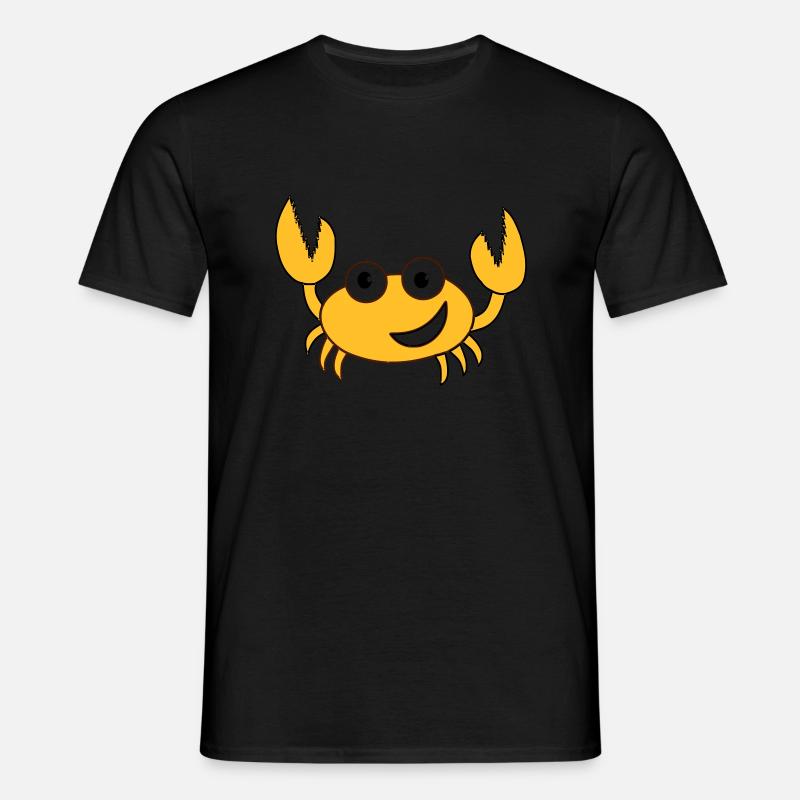 Krebs - Männer T-Shirt - Schwarz