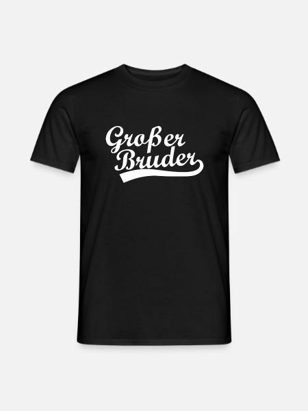 Großer Bruder - Männer T-Shirt - Schwarz
