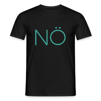 Nö3 - Männer T-Shirt - Schwarz - Vorne - AI Model Male 178 light (178cm)