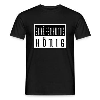 terrier geburtstagsgeschenk witzig windhund - Männer T-Shirt - Schwarz - Vorne - AI Model Male 178 light (178cm)
