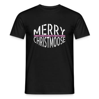 statement christmas tree bday christmas beards - Männer T-Shirt - Schwarz - Vorne - AI Model Male 178 light (178cm)