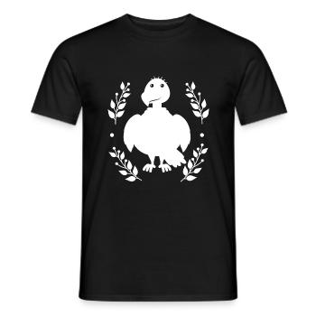 Vautour - Conservation de la nature sauvage des oiseaux de proie - T-shirt homme - noir - Devant - AI Model Male 178 light (178cm)