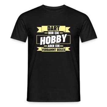 Dart Dartsspieler Darts - Männer T-Shirt - Schwarz - Vorne - AI Model Male 178 light (178cm)