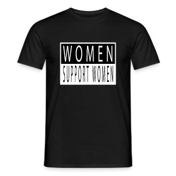 Anniversaire Citation féminine Bader Ginsburg Dictons - T-shirt homme - noir - Devant - AI Model Male 178 light (178cm)
