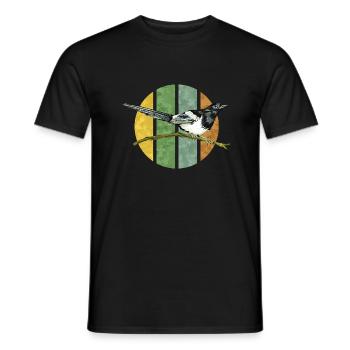 Vogel - Männer T-Shirt - Schwarz - Vorne - AI Model Male 178 light (178cm)