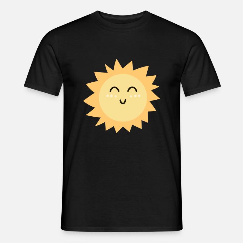 Glückliches Schulkind - Männer T-Shirt - Schwarz