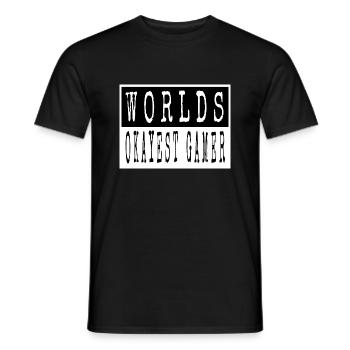 Citation de blague D D Jeux Drôle La zone d’aventure - T-shirt homme - noir - Devant - AI Model Male 178 light (178cm)