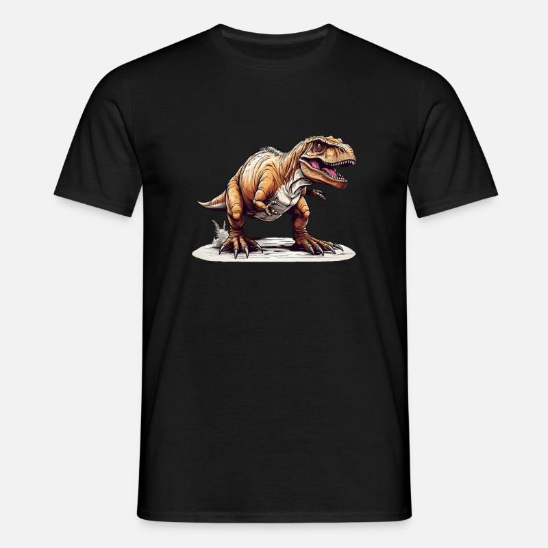 T Rex - Men's T-Shirt - black