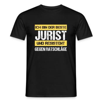 Avocat résistant - T-shirt homme - noir - Devant - AI Model Male 178 light (178cm)