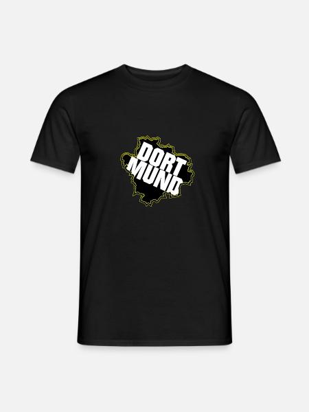 Dortmund Style | Aus Liebe zu deiner Stadt - Männer T-Shirt - Schwarz