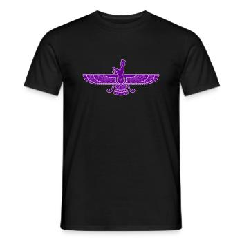 Zoroastre - T-shirt homme - noir - Devant - AI Model Male 178 light (178cm)