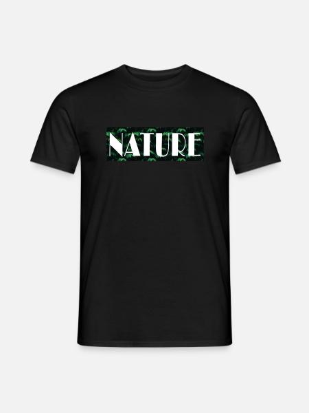Nature - Men's T-Shirt - black