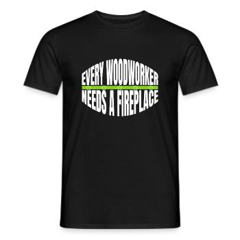a carpenters prayer tshirts gift idea - Männer T-Shirt - Schwarz - Vorne - AI Model Male 178 light (178cm)