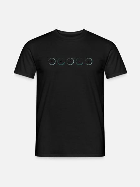 Fokus Kreise - Männer T-Shirt -