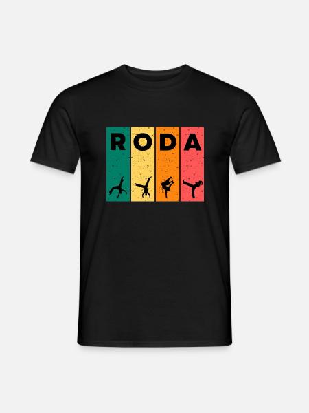 RODA T-Shirt | Capoeira Design - Men's T-Shirt - black
