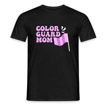 Color Guard - Men's T-Shirt - black - Front - AI Model Male 178 light (178cm)