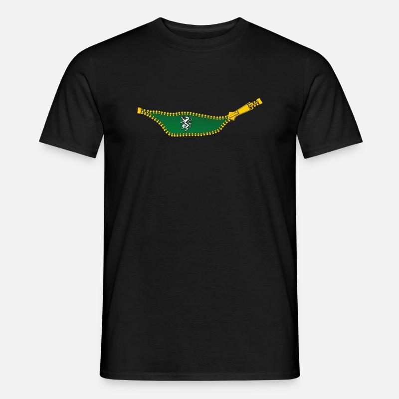 innen drinnen bin ich Steirer - Männer T-Shirt - Schwarz