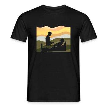 Arzt Medizin Heilung Copy - Männer T-Shirt - Schwarz - Vorne - AI Model Male 178 light (178cm)