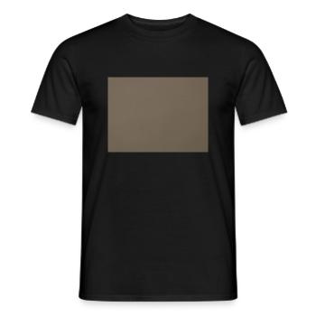 Braune Wand - Männer T-Shirt - Schwarz - Vorne - AI Model Male 178 light (178cm)