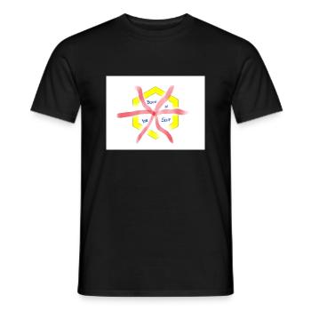 Believe in your SELF - Männer T-Shirt - Schwarz - Vorne - AI Model Male 178 light (178cm)